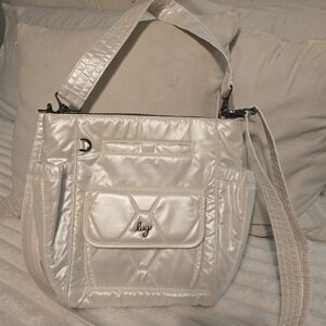 Lug Toss Shulder Bag W/ Crossbody Strap